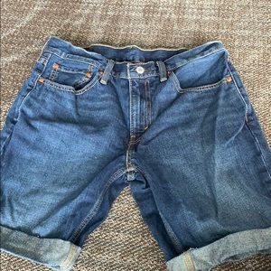 Levi denim shorts